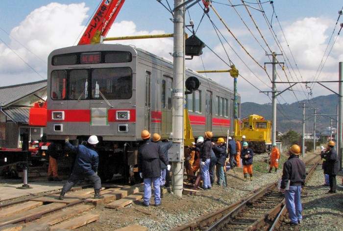 台車の取付