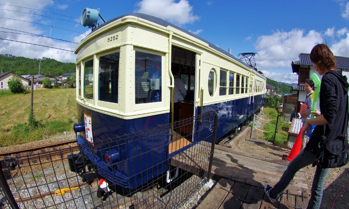 丸窓電車モハ5252