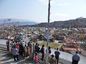 小路からの景色