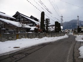 戸沢のまちなみの画像