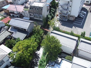 蛭沢川（池波正太郎真田太平記館付近）