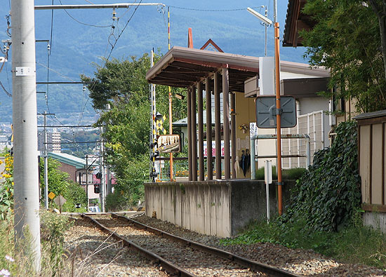 赤坂上駅（別所温泉側）の画像