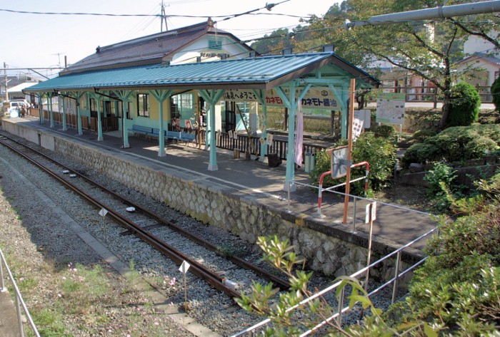 別所温泉駅構内の画像