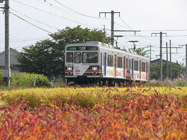 三好町駅から二つ目の踏切付近の画像