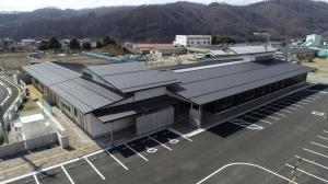 表彰写真（神川統合保育園・神川地区公民館整備事業　建築主体工事