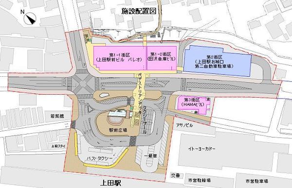 再開発配置図