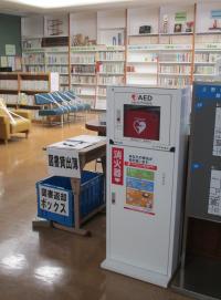 図書コーナー入り口