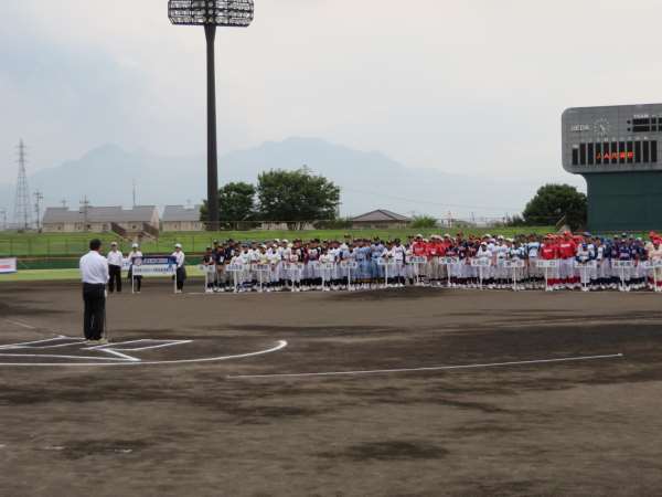 全日本リトルリーグ開会式画像