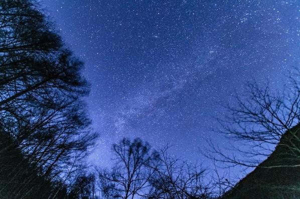 夜の竜ヶ沢ダム