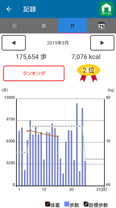 記録の画像