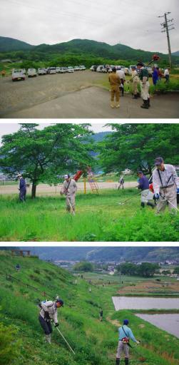 歴史ある地域での広範囲な活動の画像