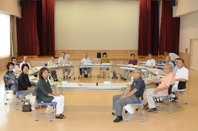 第5期塩田地域協議会の会議の模様