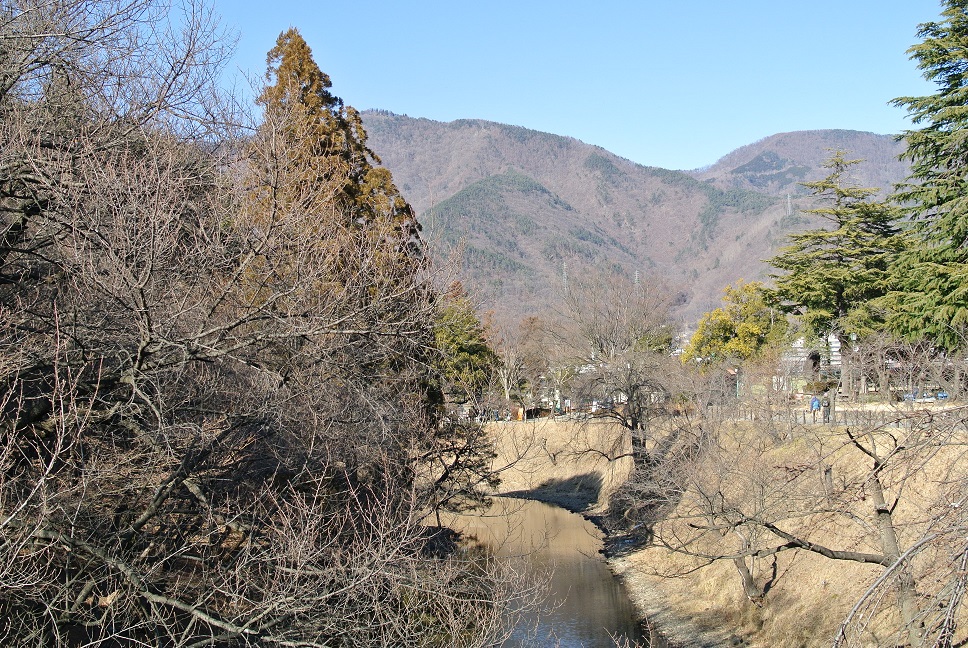 本丸跡東側堀の画像