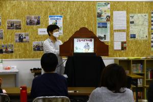 紙芝居の様子