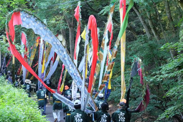 【表敬訪問】ダイドーグループ日本の祭「岳の幟」認定の証贈呈②