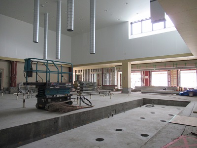 上田市第二学校給食センター改築事業令和５年７月内装工事２