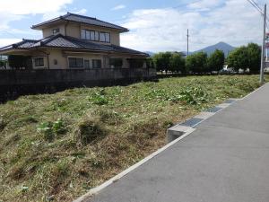 市道中野小泉線バイパス整備事業代替地