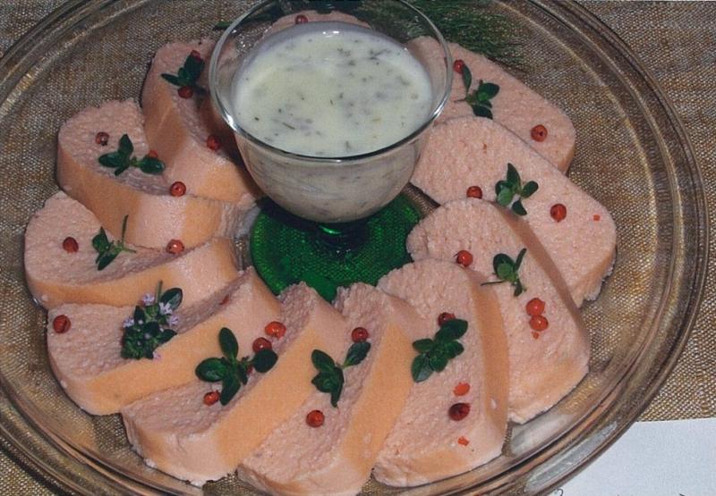 信州サーモンと豆腐のテリーヌ