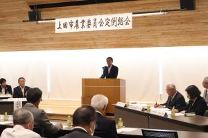 渋沢会長代理あいさつ