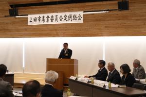 土屋市長あいさつ