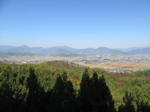 パノラマラインからの眺望