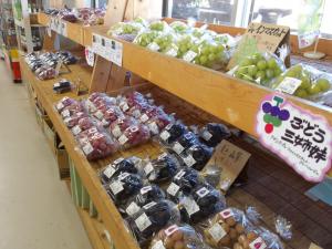 農産物コーナー　写真