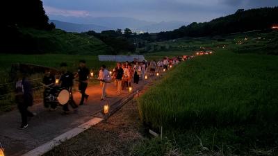 稲倉の棚田_ししおどし祭り