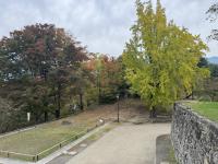 本丸西虎口の様子