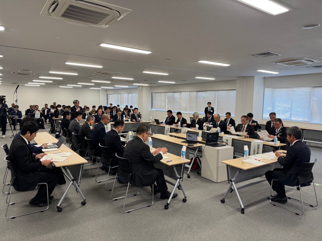 第6回上田長野地域水道事業広域化協議会の様子2