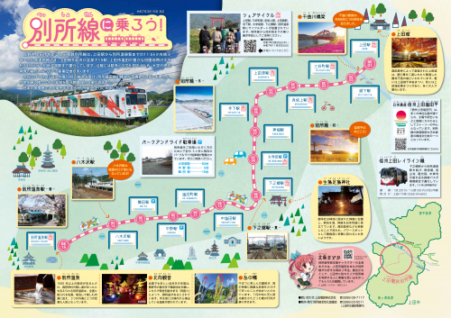 別所線沿線マップ