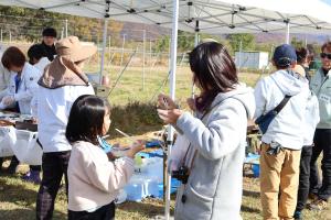 こども農業体験会大根料理の試食