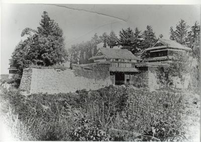 明治初期　上田城の写真