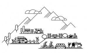街のイラスト