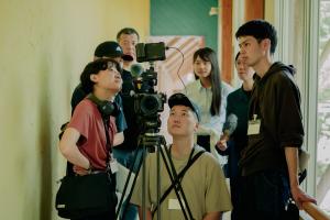 昨年の映画作り教室の様子