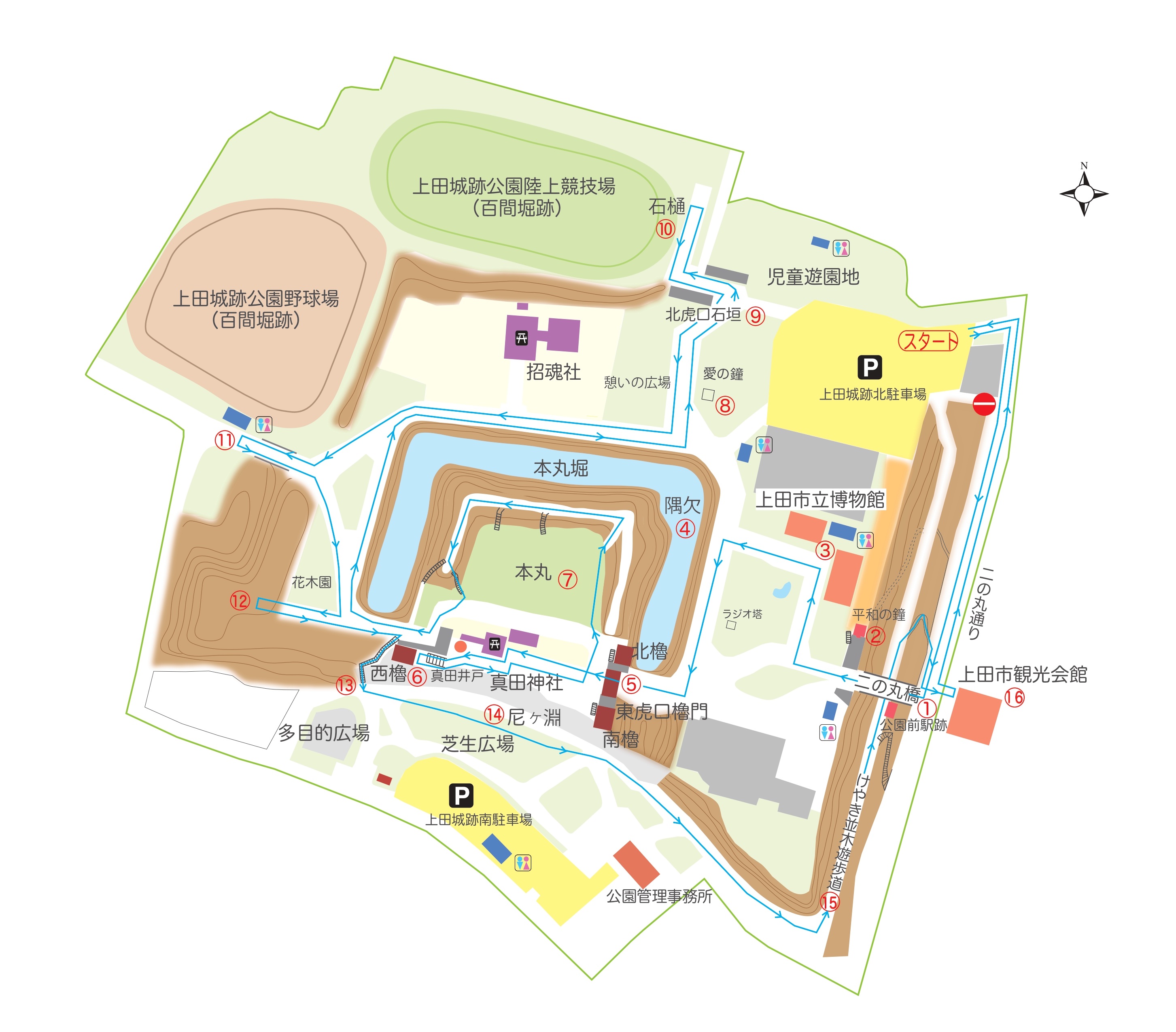 画像マップ（ロングコース）