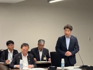 第8回上田長野地域水道事業広域化協議会の様子1