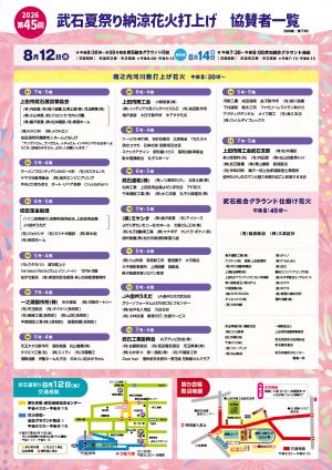 夏祭りチラシ裏面