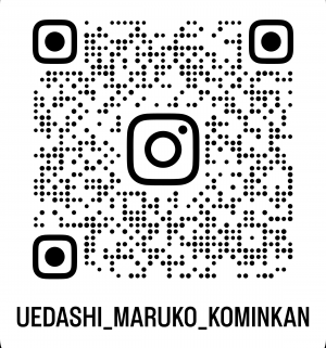 丸子公民館InstagramのQRコード
