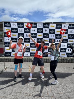 スカイライントレイル　スイス大使館からの参加者の皆様
