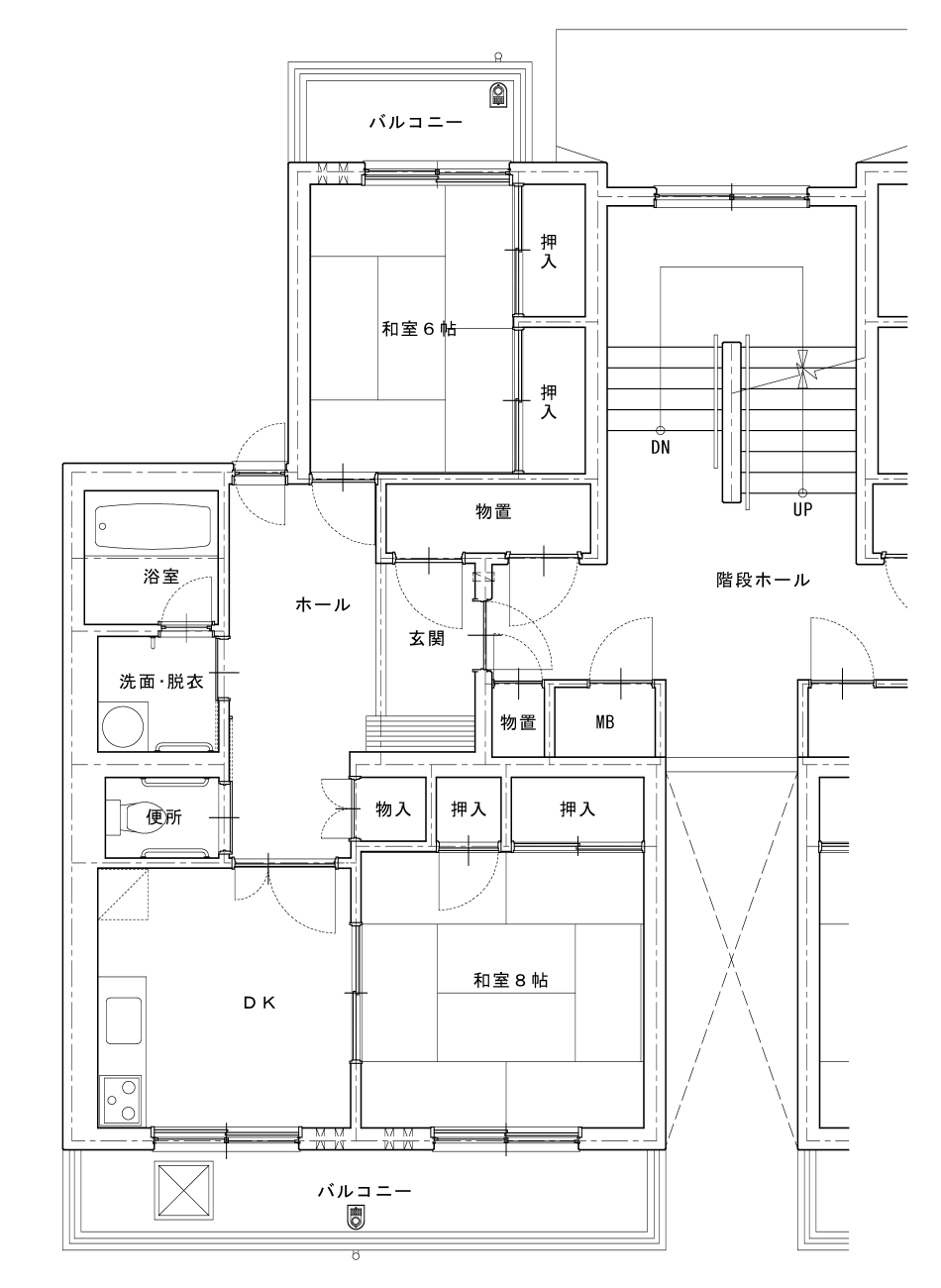 内堀団地2DKY