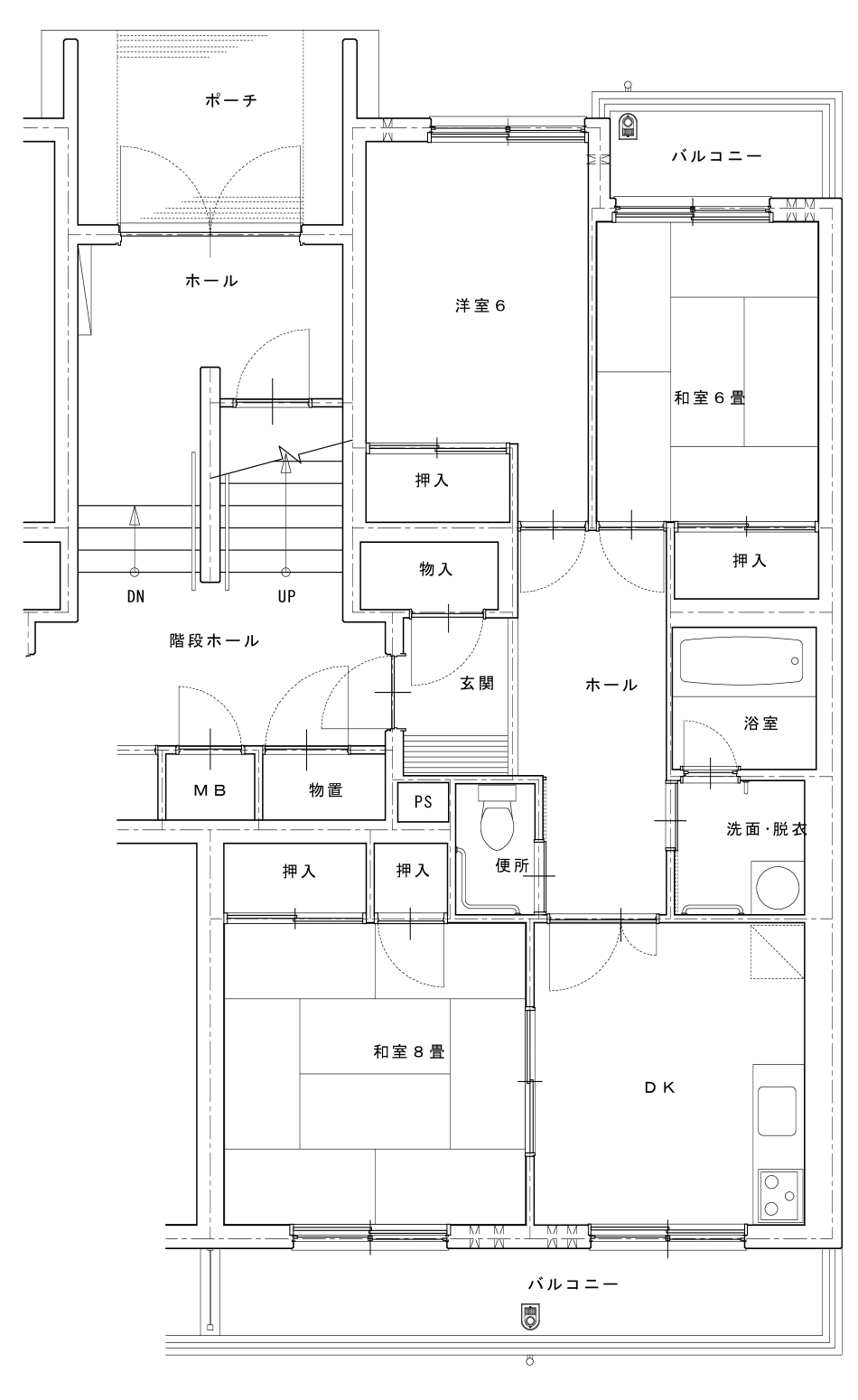 内堀団地3DKY