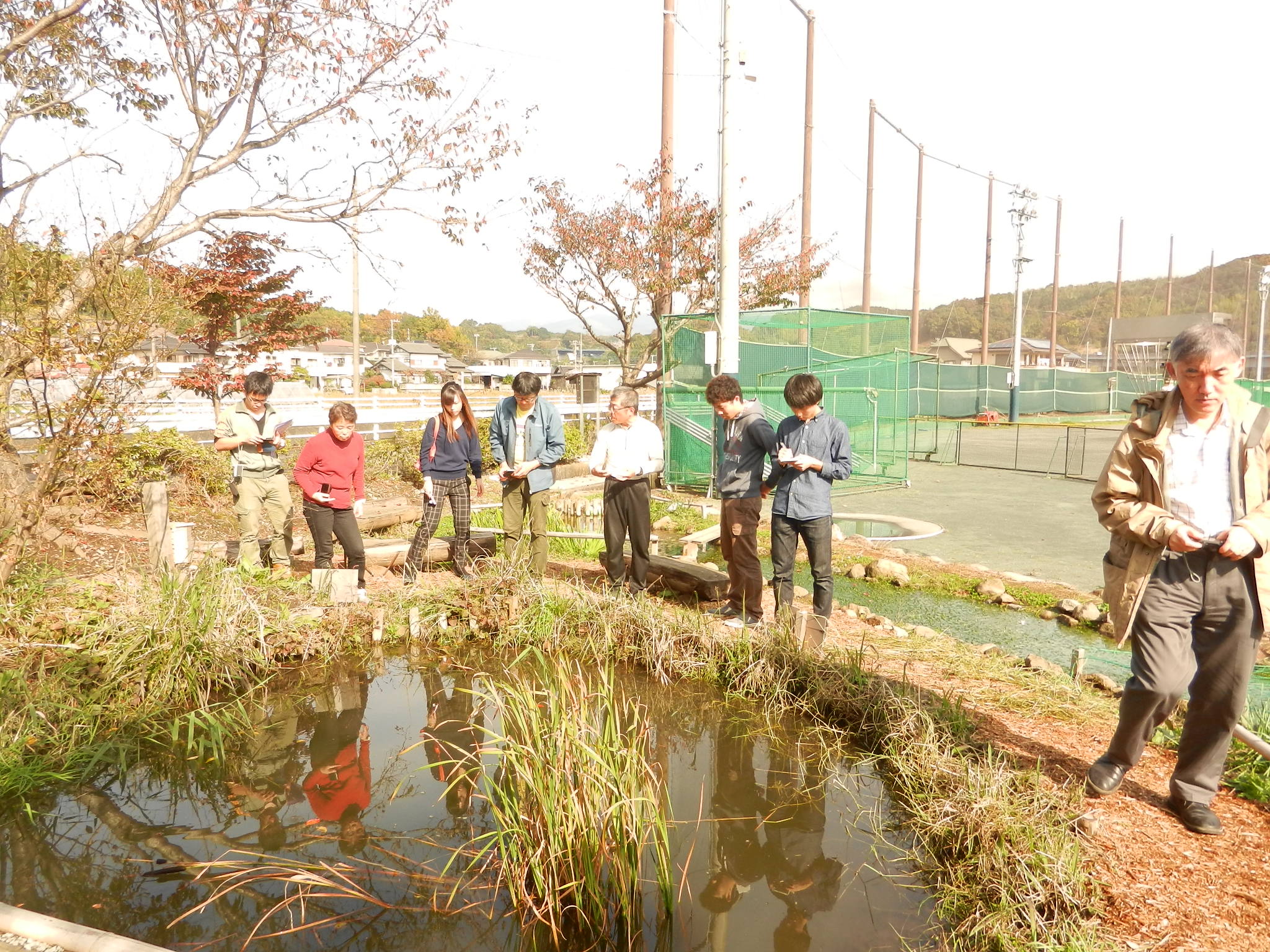 三島南高等学校ビオトープの画像