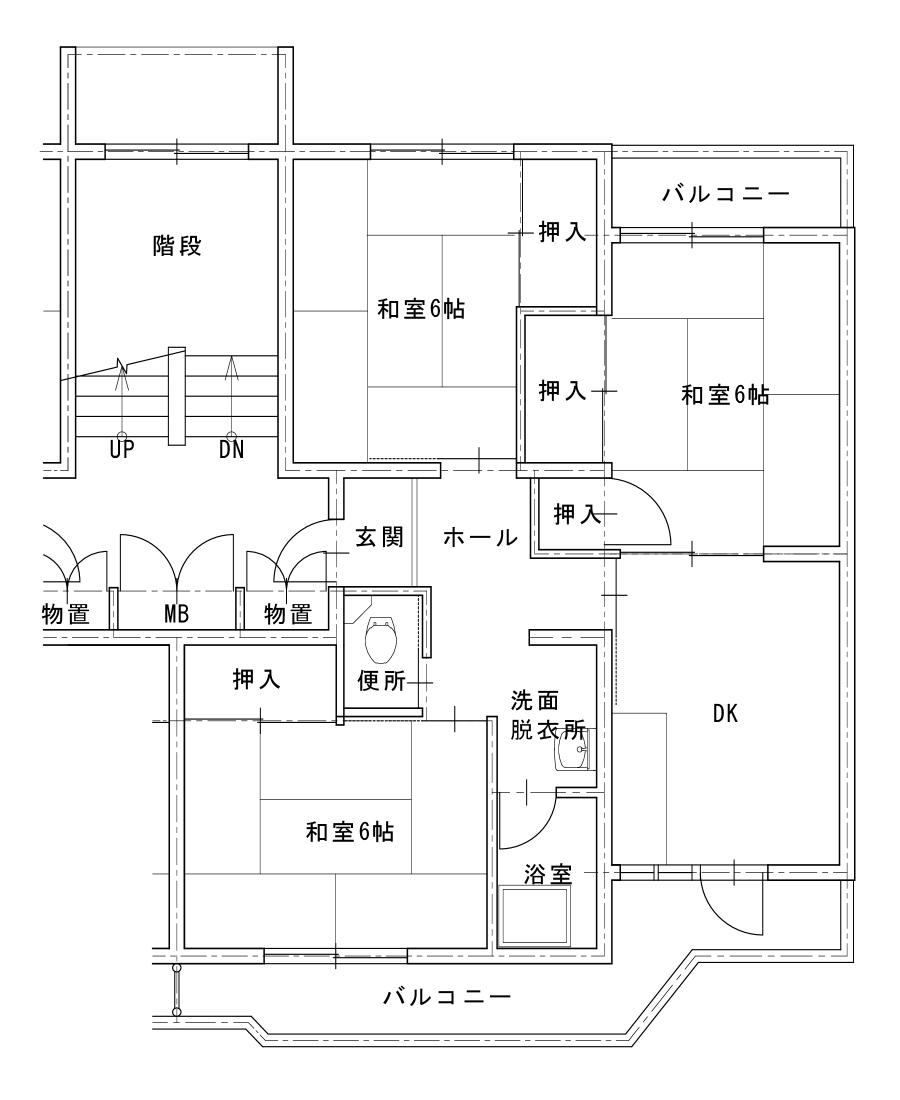 中丸子団地の画像2