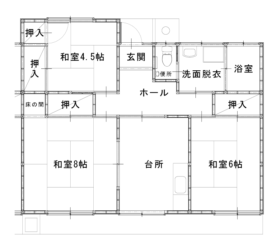 鳥屋団地の画像