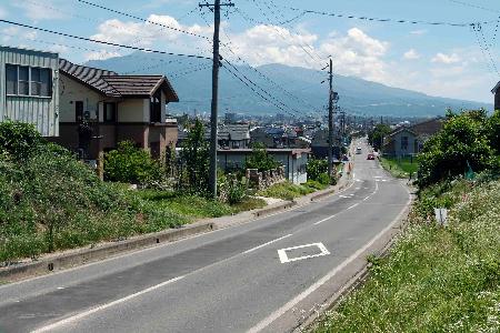 写真：軍用道路