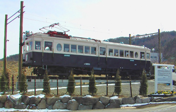 丸窓電車モハ5253の画像