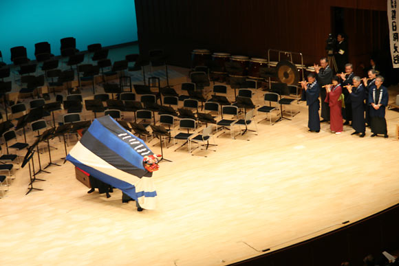 写真：下之条太神楽保存会さんの「初神楽」