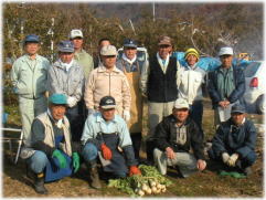 山口大根の会のメンバーです