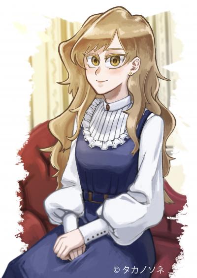 タカノソネさんが描いた女性の画像