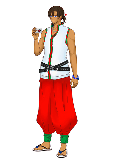 iプラザうえだ公式マスコットキャラクター斎藤ジュンくん